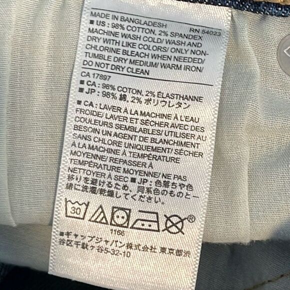 Banana Republic Women's Girlfriend Mid-Rise Straight Leg Jeans Blue Size 26/2 - Picture 5 of 8